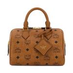 Сумки через плечо MCM Ella Vi Boston Small Bag 'Cognac' 1