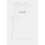 Логотипное ребристое облегающее топ-майка - Tommy Jeans 5