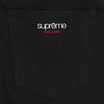 Штаны Supreme Baggy Selvedge Jean 'Жесткий черный' 3