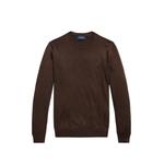 embroidered-logo wool sweater 1