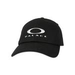 Снэпбэки Palace x Oakley 6-Panel «Black/Silver» 1