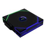 LIAN LI UNI FAN TL120 LCD Reverse Blade Wireless 120mm 3 в 1 комплект обратных вентиляторов - черный 2