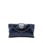 Стеганая сумка через плечо Coco Pleats Chain Clutch (2014-2015 годы) 1