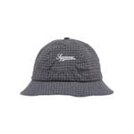 Кепки Supreme x Cordura Plaid Bell Hat 'Black' 1