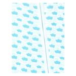 The Mom Store Happy Cloud детский комбинезон на молнии - Белый 3