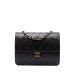 1994-1996 Small CC Quilted Lambskin Single Flap crossbody bag 1