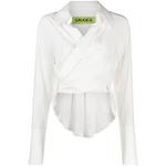Шелковая рубашка Sabinas с запахом 1