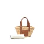 2019 Small Raffia Anagram Basket Bag bucket bag 7
