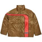 Пуховики Supreme Stripe Puffer Jacket 'Mustard' 1