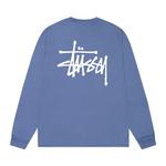Футболки Stussy Basic Long-Sleeve Tee 'Шторм' 2