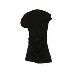 draped mini dress 1