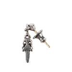 Серьга Stack Dagger Silver 1