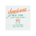 BASIC COLOR LETTER MEGAOVER FIT ФУТБОЛКИ NEW YORK YANKEES 5
