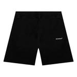 Шорты Off-White Caravag Arrow Sweatshort 'Черный' 1