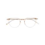 Clune transparent round-frame glasses 1