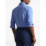 logo-embroidered button-down shirt 3