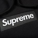 Толстовки Supreme Box Logo Hooded Sweatshirt «Black» 2