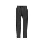 drawstring-waist pleated trousers 1
