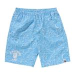 Шорты BAPE ABC Sea Surface Camo Beach Shorts 'Blue' 1