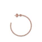 large Moon diamond hoop earrings 2