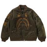 Бомберы BAPE Shark MA-1 'Olive Drab' 1