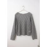 Свободный вязаный топ с вырезами [AB19630] 5