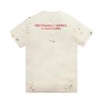 Футболки Palm Angels PXP Painted Classic Tee 'Off White/Red' 2