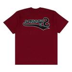 Футболки Supreme Backwards Tee 'Cardinal' 1