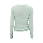 Свитера Auralee Cashmere Nep Knit Pullover 'Mix Mint' 2