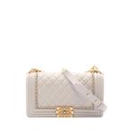 Сумка через плечо Old Medium Quilted Lambskin Chain Around Boy Flap (2019 год) 1