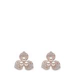 Серьги Petal из розового золота с жемчугом и бриллиантами 1
