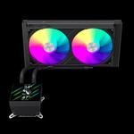 GameMax GLACIER 240 BK 240mm водяное охлаждение - Черный 1