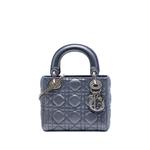 Сумка-сэтчел Mini Iridescent Lambskin Cannage Lady Dior (2016 год) 1
