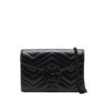 2000-2015 GG Marmont Matelasse Calfskin Monochrome Wallet On Chain crossbody bag 1