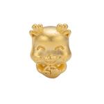 [СПЕЦИАЛЬНОЕ] LITZ 999 (24K) Золотой Дракон Зодиака с браслетом-веревкой EPC1153-B-B (0.27г+/) 2