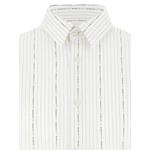 striped logo-print shirt 2