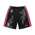 Шорты Supreme Floral Soccer Short 'Black' 1
