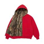 Худи Supreme Reversible Work Zip Up Hooded Sweatshirt 'Red' 2