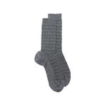 zigzag-knit socks 1