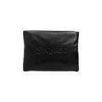 Клатчи Saint Laurent Large Puffy Pouch In Lambskin 'Nero' 1