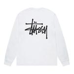 Футболки с длинным рукавом Stussy Basic Long-Sleeve Tee 'White' 2