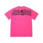 Футболка Supreme Supper Tee 'Fuchsia' 2