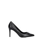 logo-plaque pointed-toe pumps 1