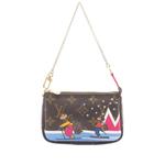 Сумка Monogram Christmas Animation Bears on Skis Mini Pochette Accessoires (2018 год) 1