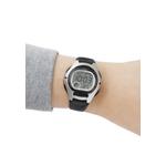 Детские цифровые часы LW-200-1AV с черным ремешком из смолы 4