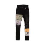 Amiri Bandana Art Patch Jeans 'Черный' 1