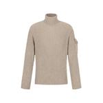 ribbed velvet-knit sweater 1