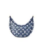 Сумка-хобо Loop Monogram Jacquard Denim 2
