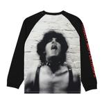 Футболки Pleasures Self Portrait Raglan Long-Sleeve 'Black' 2