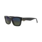 Очки Gucci Square Sunglasses 'Black/Grey/Blue' 3